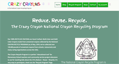 Desktop Screenshot of crazycrayons.com