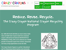 Tablet Screenshot of crazycrayons.com